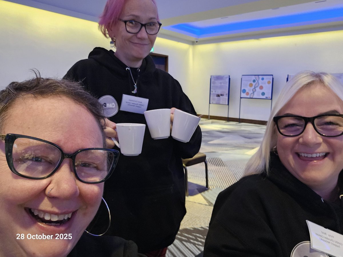 Candudes ready for #VHSconf25 today in Glasgow.