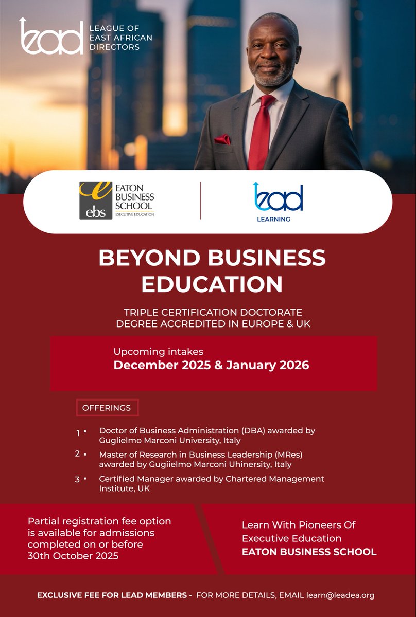 League of East African Directors tweet media