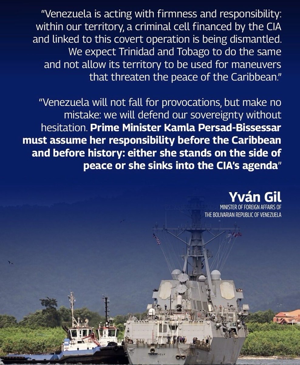 EmbaVESaudiA's tweet image. Minister @yvangil Venezuela will defend our sovereignty without hesitation.