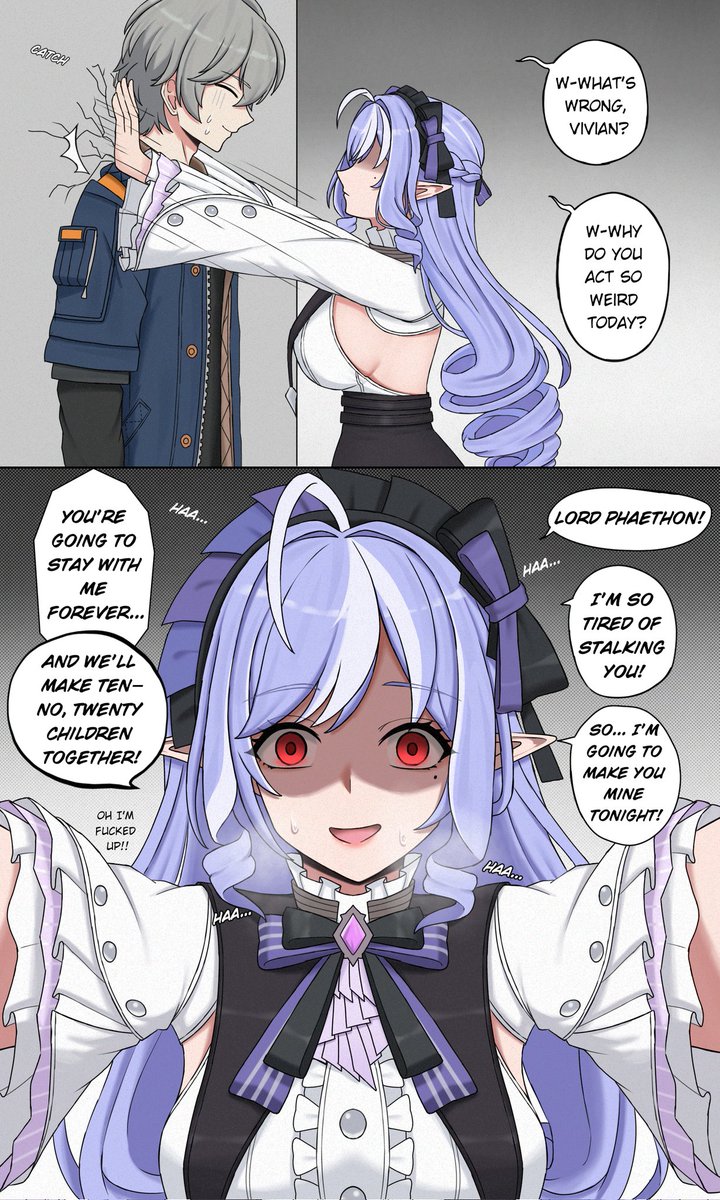 Vivian can't hold it anymore😫 #ゼンゼロ #zzzero