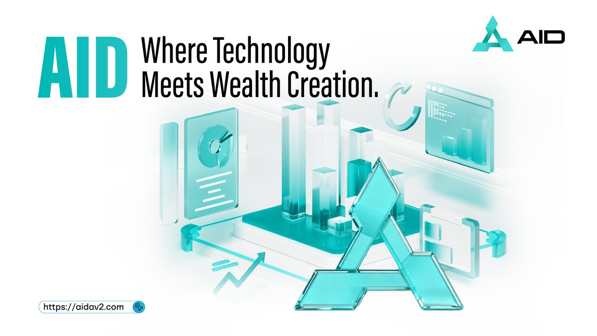 AIDAv2_official's tweet image. 💡 AID — Where Technology Meets Wealth Creation. 💎🤖

Harnessing the power of AI × DeFi, AID is building an intelligent financial ecosystem that transforms technology into real-world value 🌐📈

Discover how innovation fuels sustainable growth 👇
🔗 aidav2.com

#AID…