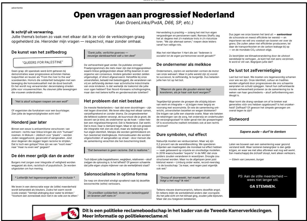 Eric993's tweet image. Wat jammer dat nergens tijdens al die eindeloze TV optredens deze vragen zijn gesteld, laat staan beantwoord.