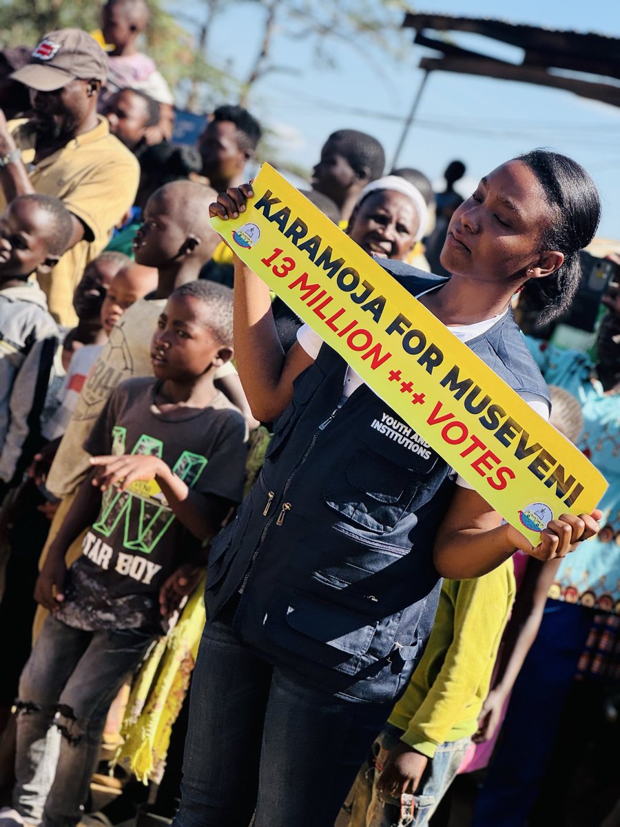 Amudat people !The gains are here with you today #13MILLION+++VOTES <a href="/NRMOnline/">NRM Party</a> <a href="/KagutaMuseveni/">Yoweri K Museveni</a> <a href="/eembabu/">Babu Emmanuel Buhaburwa</a> <a href="/achen_xsantha/">Achen🇺🇬</a>