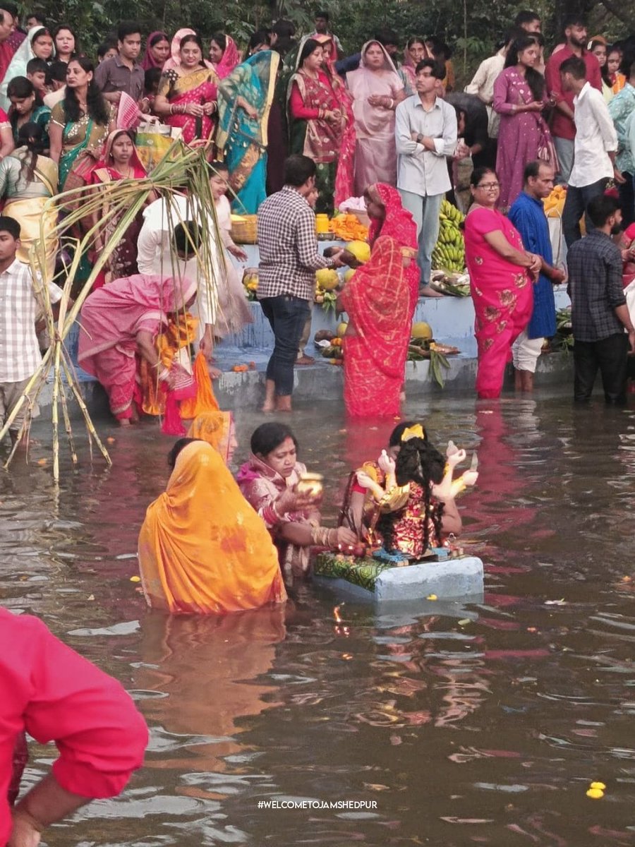 WelcometoJSR's tweet photo. Vivek Nagar, Chhota Govindpur

#welcometojamshedpur #chhathpuja #chhatpujaspecial❤️ #JamshedpurVibes #Jamshedpur #jamshedpurcity https://t.co/fymDjePQ8P