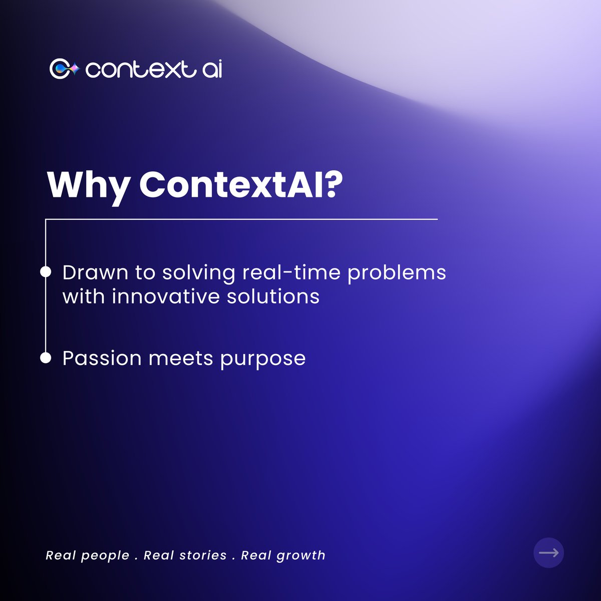 ContextQa's tweet image. Employee Spotlight: Shaileshbhai Chaudhari – Software Engineer at ContextAI

Building impactful AI-powered solutions with ownership &amp;amp; innovation.

A true example of growth through creativity &amp;amp; consistency. 

👉linkedin.com/in/shaileshbha…

#EmployeeSpotlight #ContextAI #AI #Innovation