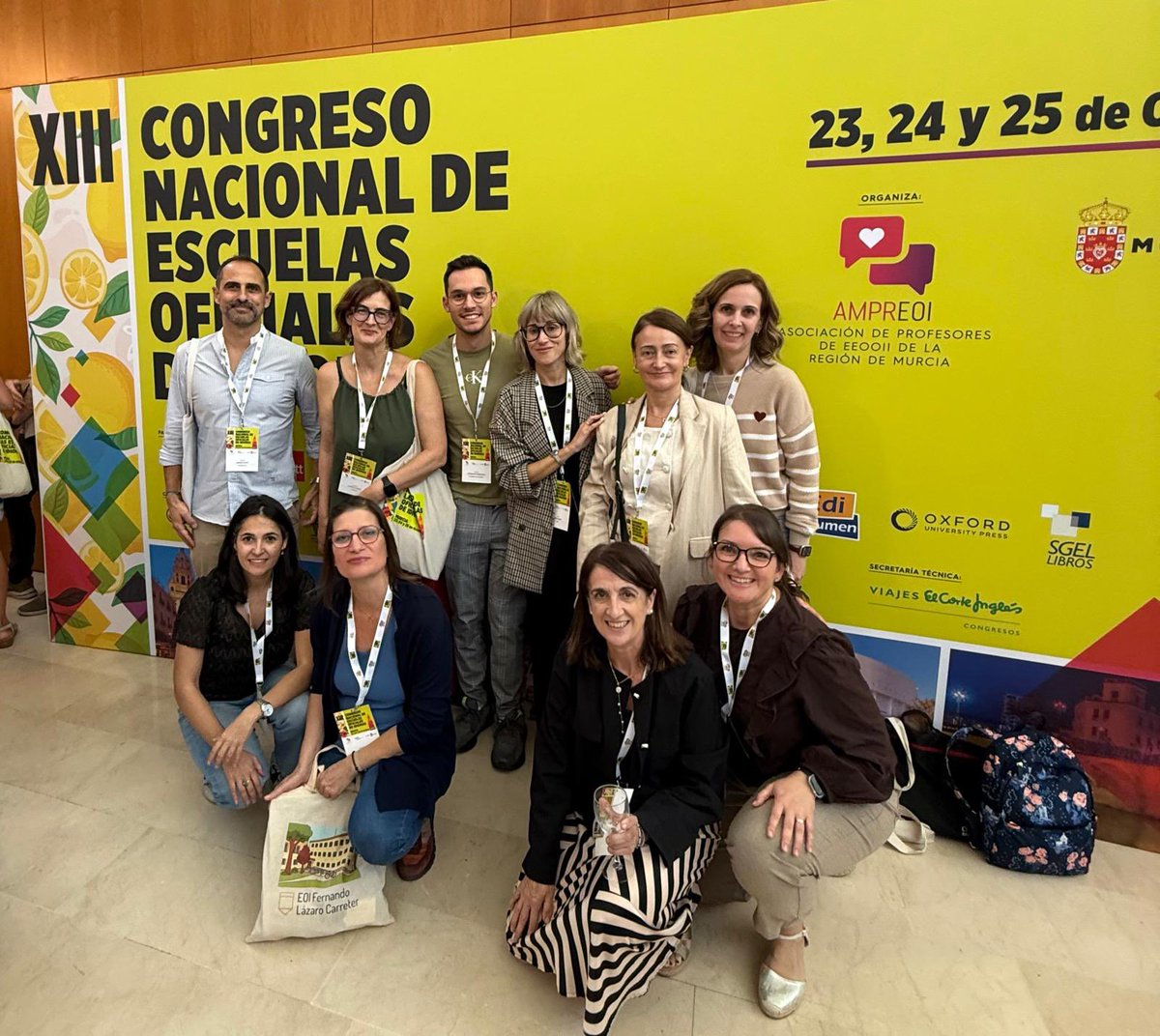 ArtigaCharo's tweet photo. Las #EOIsAragon presentes en el #XIIICongresoEstatalEOIs porque juntos somos más fuertes!! https://t.co/KRh2nhMLnS