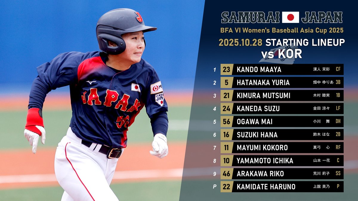 野球日本代表 侍ジャパン 公式 (@samuraijapan_pr) / Posts / X