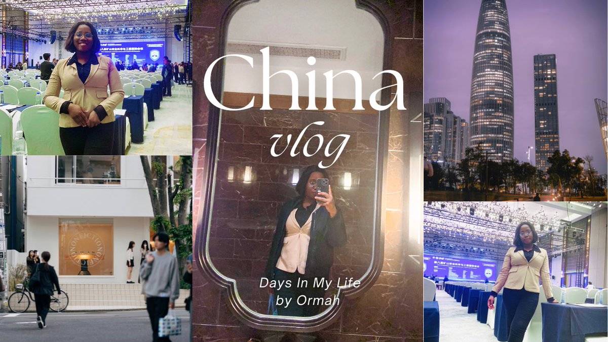 official_ormah's tweet photo. Ormahtravels: ISMSSE Annual international Conference | Shopping | Study Abroad in China Vlog
https://t.co/YWnWTnFDaW https://t.co/Ayrqwh2sor