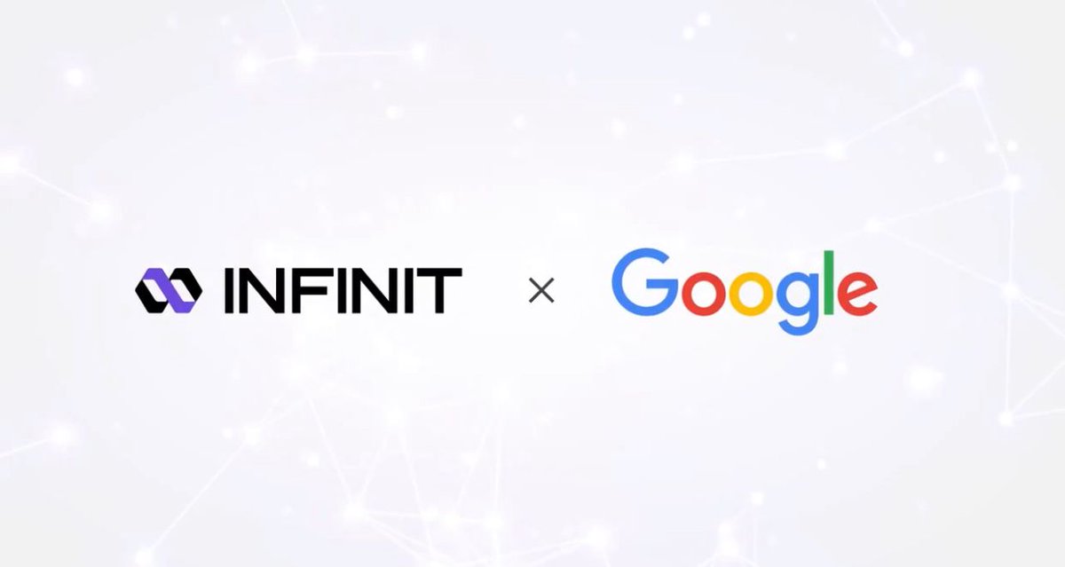 oXxchukwu1223's tweet photo. Hey Fam 

INFINIT x Google 🤝
@Infinit_labs just partnered with #GoogleCloudTech to bring agentic finance from DeFi to the global financial system.

Through Google’s A2A framework, anyone can now access INFINIT’s AI agents for wallets, trading & automation powered by Vertex AI + Gemini.

Over 559K wallets already coordinated, and now it’s going global.

Could this be the bridge between DeFi and traditional finance?