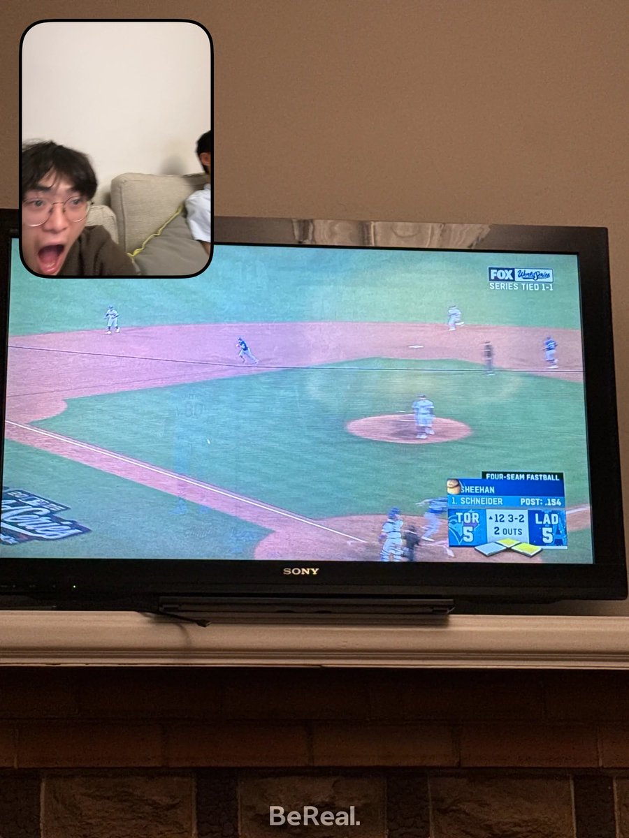 Eric l (@ericliujt) on Twitter photo crazy that the first full baseball game I watched lasted almost 7 hoursโฆ
blue jays held on for so long for what ๐ crazy that the first full baseball game I watched lasted almost 7 hoursโฆ
blue jays held on for so long for what ๐