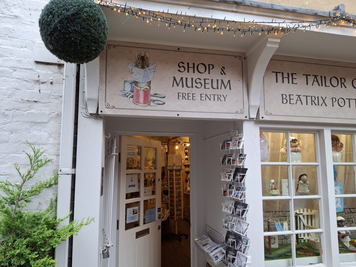 TheTailorOfGlos's tweet photo. We've had a bit of a refresh of our signage, replacing the branding we inherited nearly 20 years ago with 'Tailor of Gloucester' which is, after all, what we are! What do you think?
#BeatrixPotter #tailorofgloucester #newsignage #visitgloucester https://t.co/7TmCj1EuKt