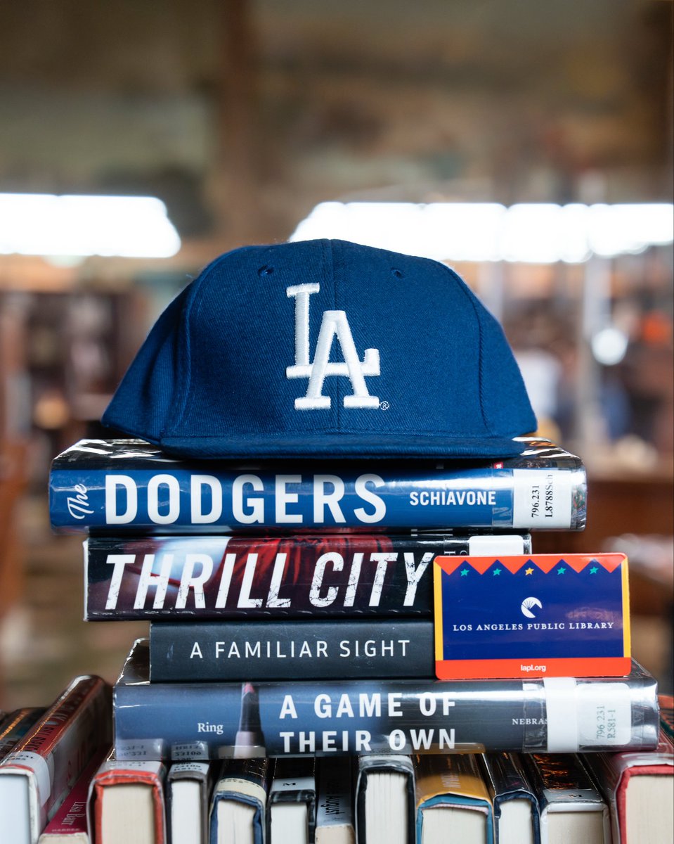 LAPublicLibrary's tweet image. What a game!