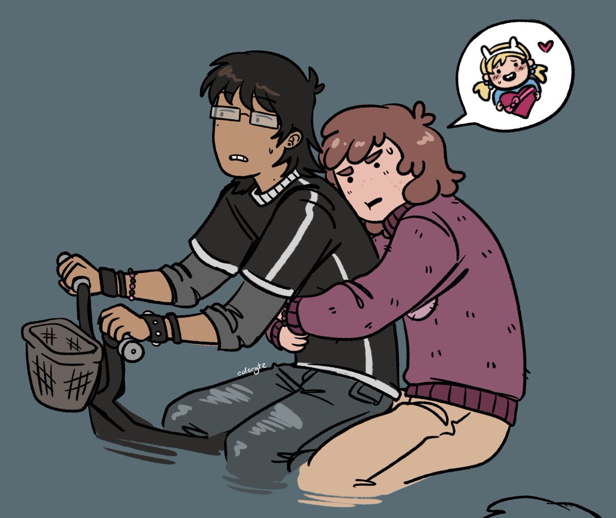 RT_2756's tweet image. Love drawing them young #fionnaandcake #adventuretime