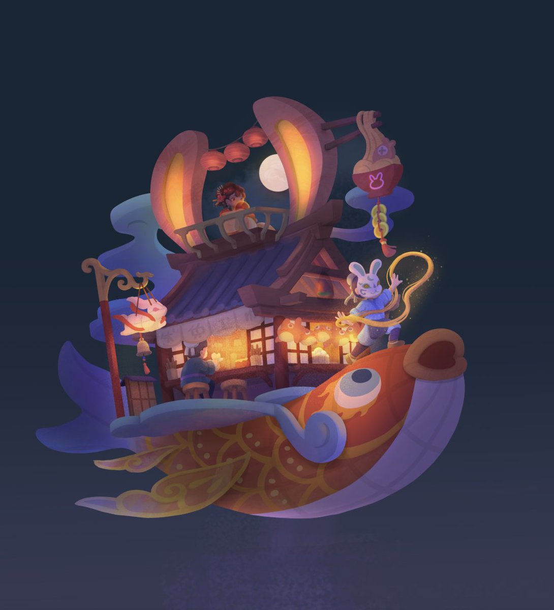 「The Art Of Mei Thy - Gallery and details」|IAMAGのイラスト