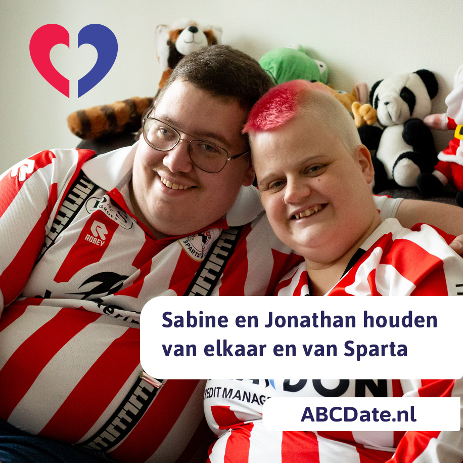ABCDate vergroot je kans op liefde, geluk, vriendschap en gezondheid! Lees hoe Sabine en Jonathan elkaar vonden op ow.ly/7yse50U3FNo #Liefde #Vriendschap #Geluk #Gezondheid #RelatieAdvies #DatingTips #Succesverhalen #LiefdeVinden #Verbinding #Daten #beperking