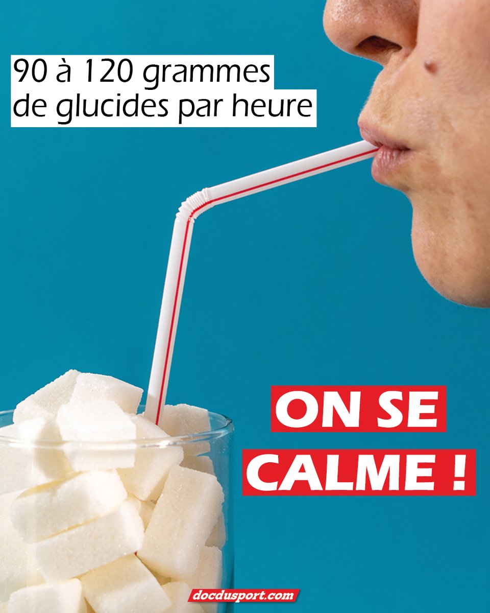 💥 90 à 120 g de sucre par heure ?
C’est la nouvelle mode de l’endurance… mais c’est aussi un litre de Coca pendant l’effort !
Le Dr Stéphane Cascua décrypte cette tendance et rappelle : la santé doit rester prioritaire sur les modes.
📖 À lire ici : docdusport.com/90-a-120-gramm…