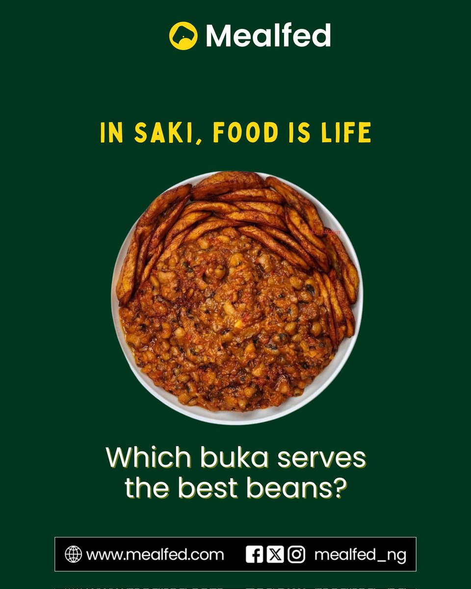 Mealfed_ng's tweet photo. There's a rumour around the best EWA AGOYIN🤔
.
.
What's your truth? Which kitchen serves the best? 🔥🔥
.
.
Let us know in the comments.👇
.
.
📢 Join @mealfed_ng Saki Foodies Community
https://t.co/VggIFuz3vq
.
#Mealfed #sakifoodapp #Ogbomosofoodapp #foodordering #mealdelivery https://t.co/yX2aarfdlE