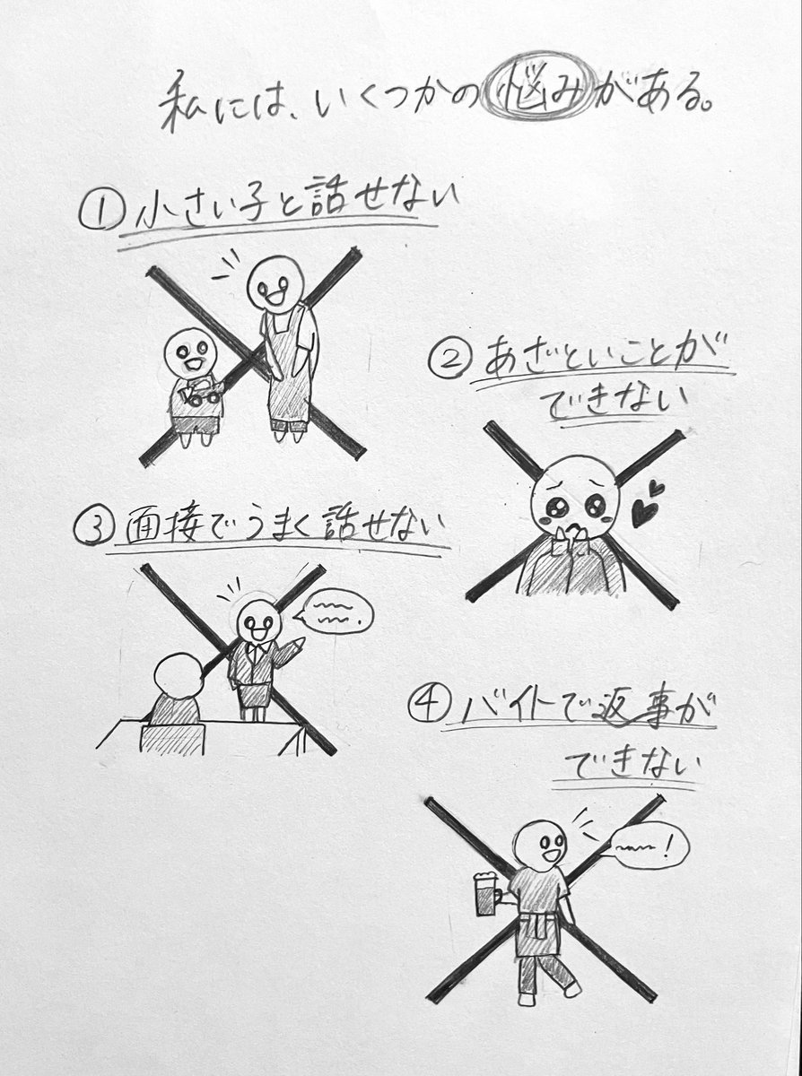 neren___koi's tweet photo. 「演じる」ことができない。（1/8）

#漫画 #マンガ #イラスト #エッセイ #エッセイ漫画 #イラストエッセイ #絵 #漫画が読めるハッシュタグ #アーティスト #クリエイター #イラストレーター #artwork #作品 #アナログイラスト #演じる #演技 #仮面 #面接 #就活 #バイト #恋愛 #子ども #不器用 #自己愛 https://t.co/fWkD3sVIDr