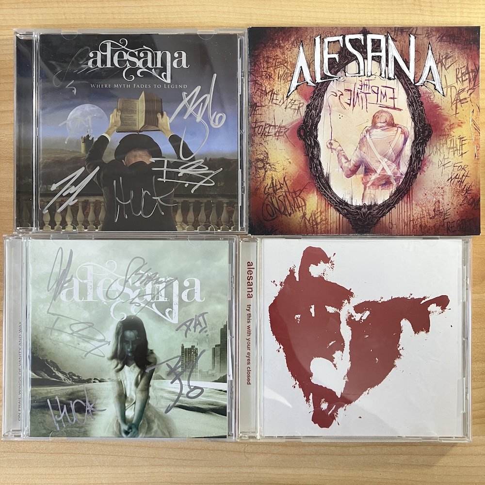 さて、予習を始めるか・・・

　#alesana来日
