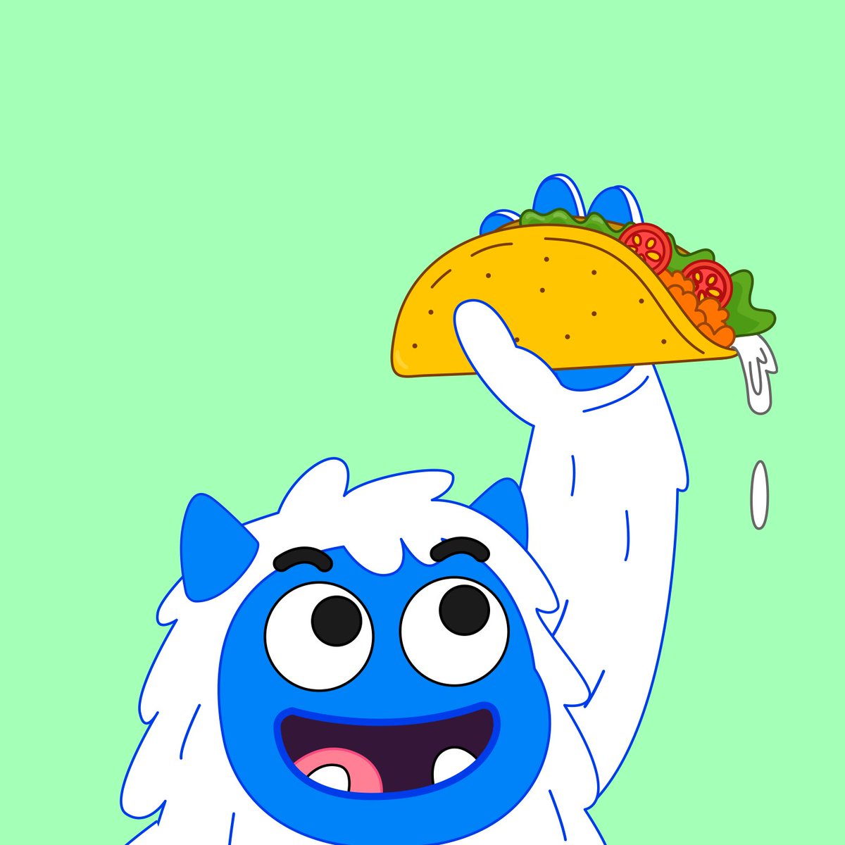 taco tuesday in the bag. tacos in the stomach, Monsta in the portfolio. the only combination that matters