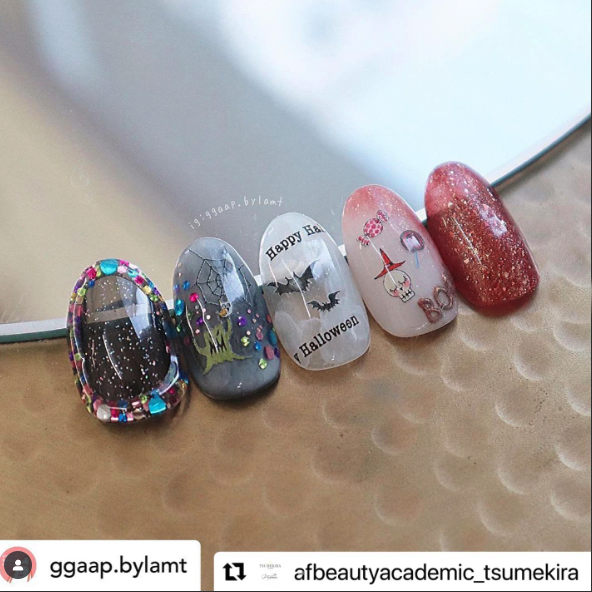 ハロウィン ネイルシール ツメキラ カラフル 多種デザイン 仮装 パーティー ハロウィン ネイルシール ツメキラ カラフル 多種デザイン 仮装