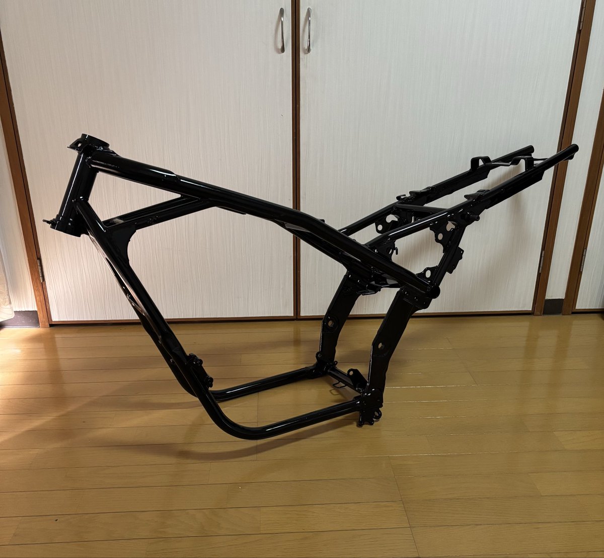 mintomakiya69's tweet photo. フレームがパウダーコートから帰ってきたよーん
 #パウダーコート https://t.co/V7aNodSvlI