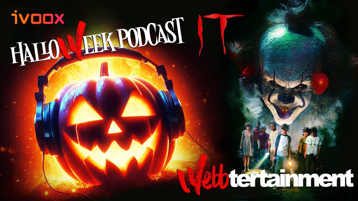 webbpodcast's tweet photo. Con el estreno de #BienvenidosADerry Pennywise también ha decidido pasarse por la #HalloWeekPodcast Este #Halloween con esta escucha... también flotaréis.
🎧 ESPECIAL🎈IT ➡️ https://t.co/BOQUKFcqjT https://t.co/8BewLOQ44y