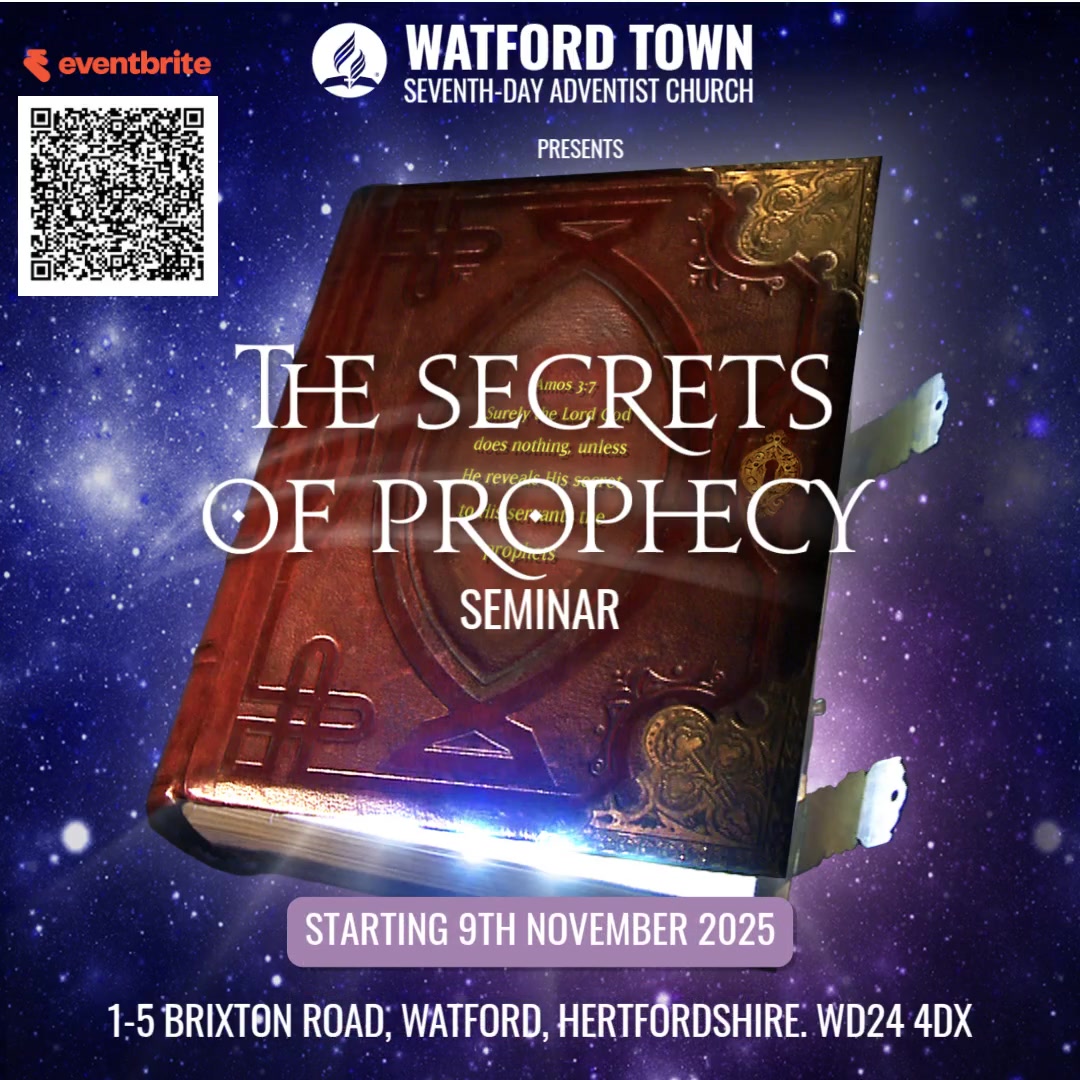 WTChurch's tweet photo. Only 12 days left until we dive into the ancient predictions that connect directly to our world today!
This is an in-person, free seminar. Bring a friend!
#ProphecySeminar #WatfordEvents
https://t.co/42SGLOi0Xq https://t.co/7clBqXq7D6