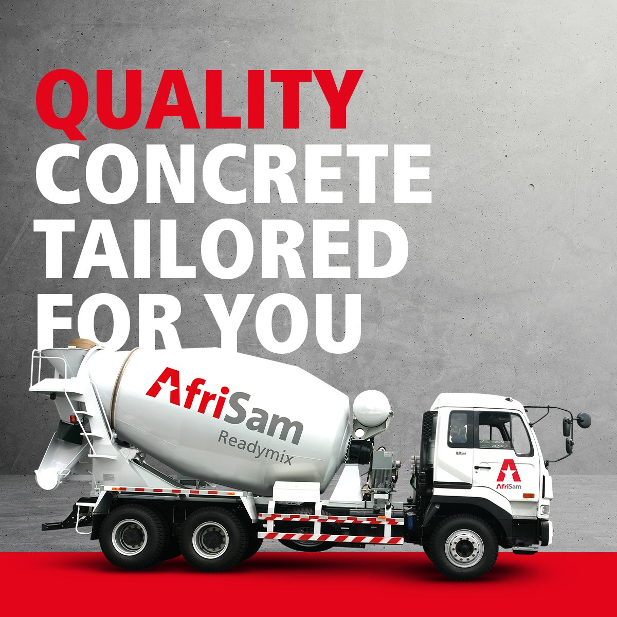 AfriSam's tweet photo. Concrete on your terms, delivered where and when you need it! #AfriSam Starmix ensures you get the concrete you need for your project, precisely at the time and place you specify. No delays, no hassle – just seamless construction. https://t.co/Qg0PRLsytC #Starmix https://t.co/Z6RGjxwW0A