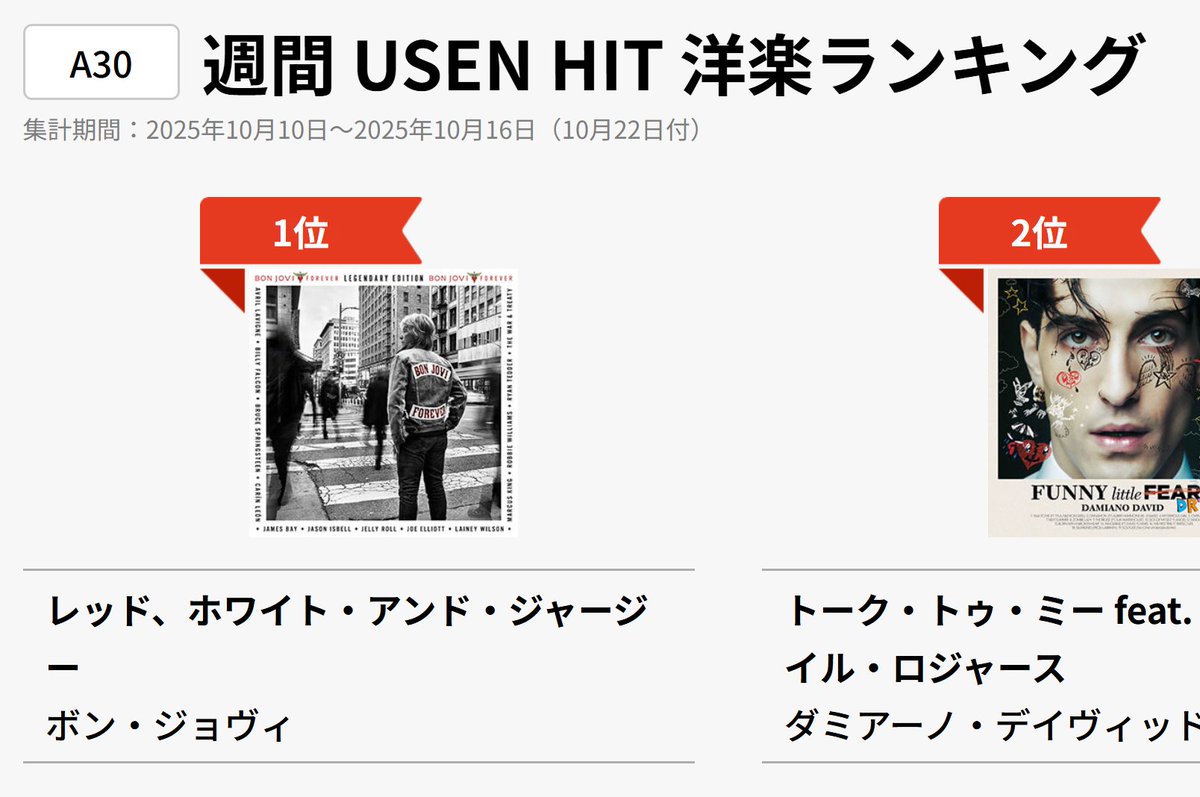 BON JOVI JAPAN | ボン・ジョヴィ 日本レーベル公式 on X
