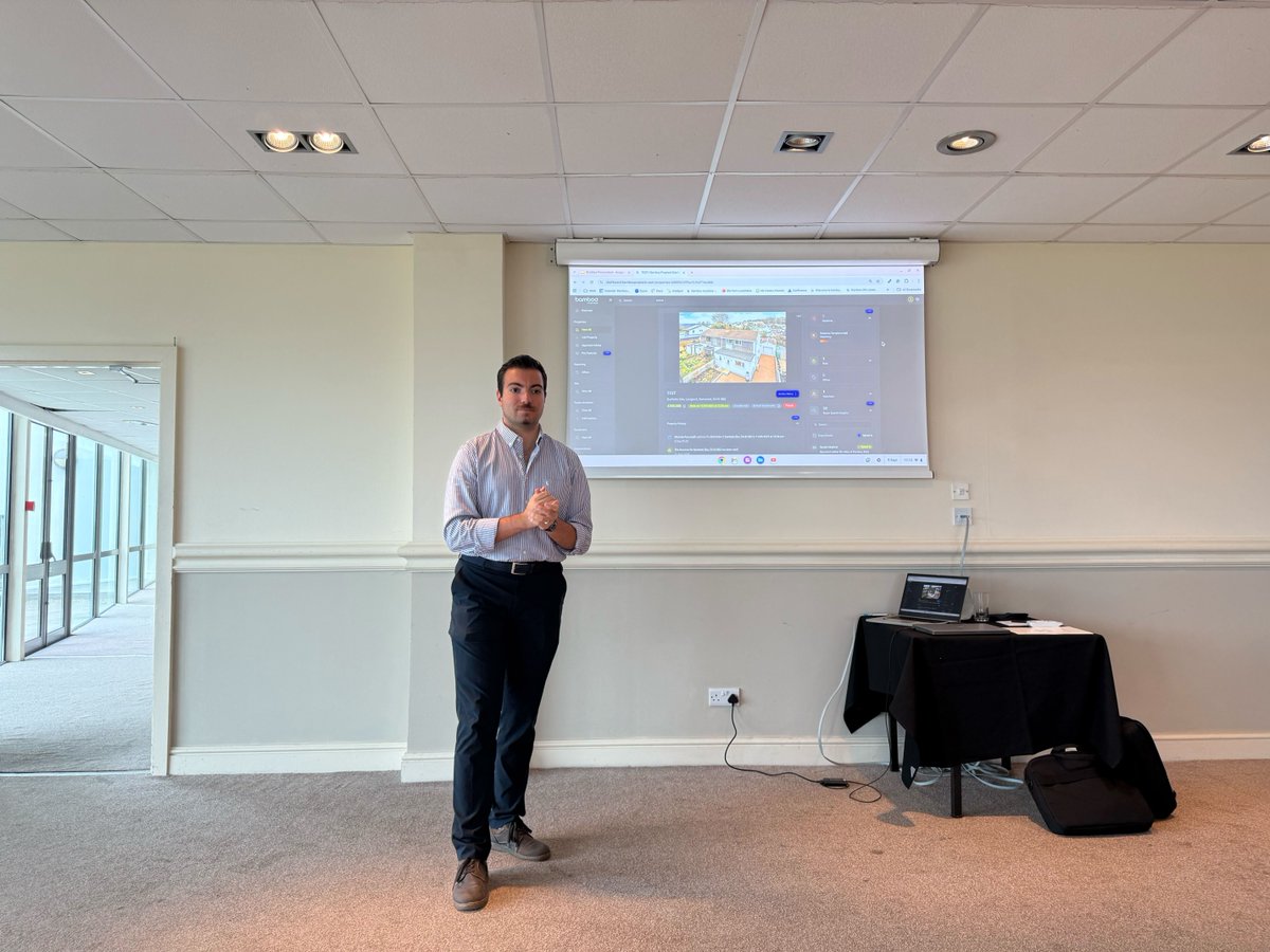 BambooProptech's tweet image. A brilliant week spent meeting face-to-face with the team at Bradleys Group.

Thank you for welcoming us and taking the time to explore Bamboo Proptech in more detail.

#PropTech#AgentFirst #OurTechHelpsYouWin #AuctionPro #WhiteLabelledTech