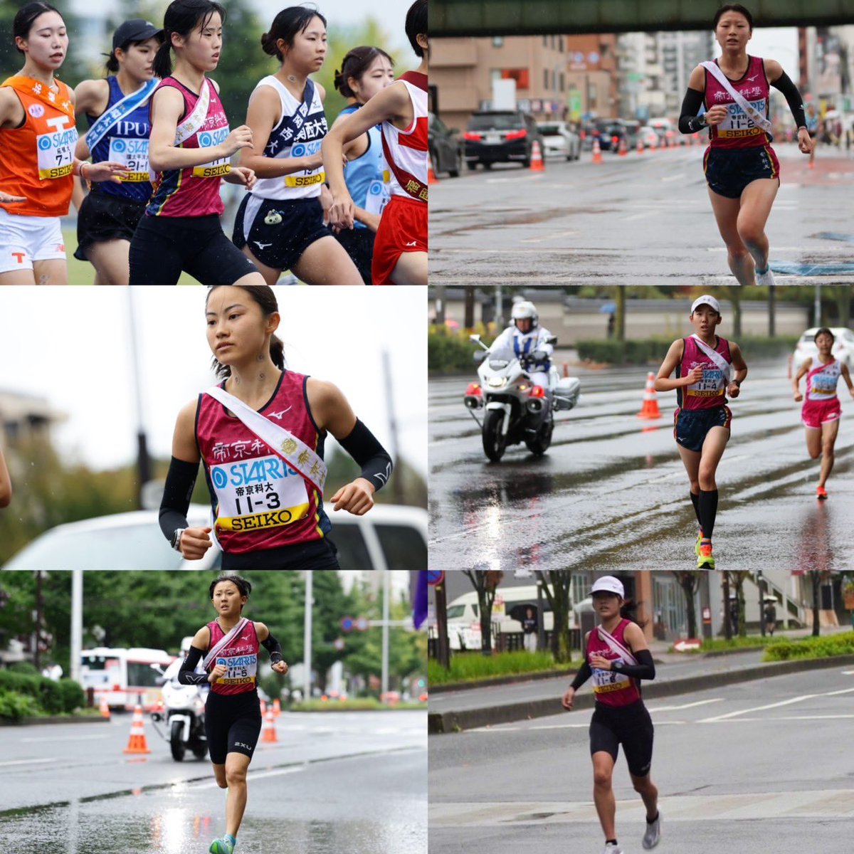 【第43回全日本大学女子駅伝対校選手権大会】

第12位 2時間08分20秒

1区 今西紗世① 21分04秒 区間4位(区間新✨️)
2区 松島夏希① 13分33秒 区間14位
3区 村上りの② 19分29秒 区間15位
4区 渡邉杏梨① 16分44秒 区間12位
5区 粕谷雫② 31分57秒 区間18位
6区 渡辺笑夏④ 25分33秒 区間4位