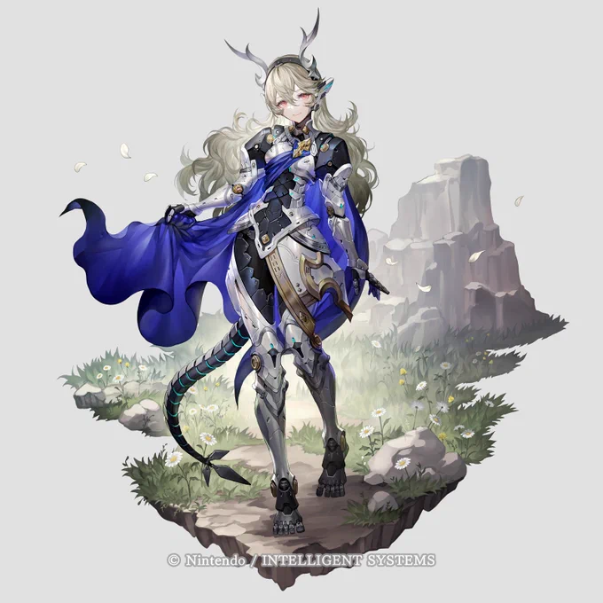 ファイアーエムブレム シャドウズにて 【不思議な竜人 カムイ】描いております! 宜しくお願いします!