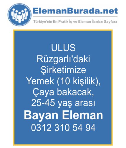 Yeni iş ilanı bu linkte➡️; elemanburada.net/isilanlari/ank…
#ankaraisilanlari
#ankaraelemanilanlari
#depremoldu
