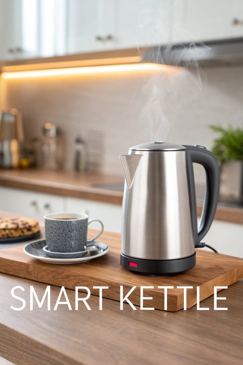 alassnaf's tweet image. Boil smarter, not harder! ☕ Control your kettle’s temperature from your phone and enjoy your tea or coffee just the way you like it - every time.
amzn.to/4nppq80
#SmartAppliances #TeaTime #KitchenGadgets