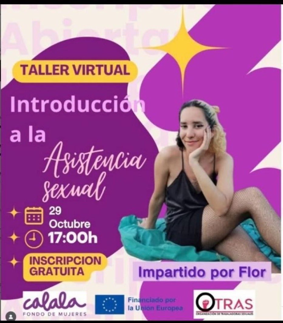 🇪🇸🇪🇺 | Financian con fondos públicos un taller para ser prostituta que se impartirá este miércoles.

En la web de asistencia sexual lo publicitan de la siguiente manera: «¿Sabes qué es la asistencia sexual y por qué es importante hablar de ella desde una mirada de proderechos?