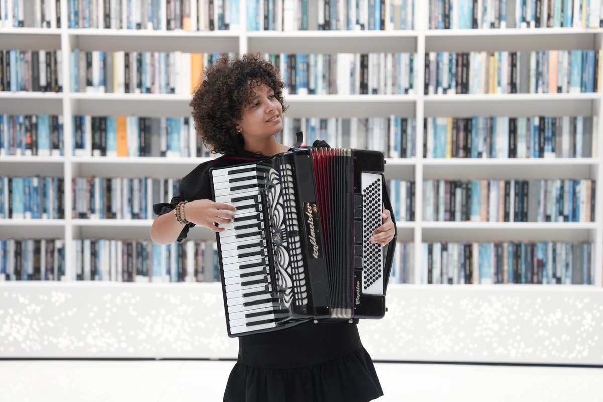 mbrlae's tweet image. Highlights from the cultural and artistic evening organised by the #MohammedBinRashidLibrary, in collaboration with Thirkan Dance Institute, featuring outstanding performances of Indian folklore and live accordion music, in celebration of the World Day for Audiovisual Heritage.…