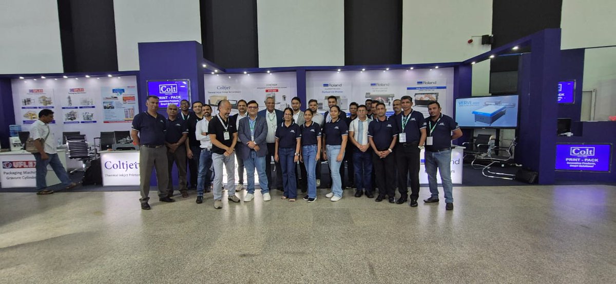 apsominfotexltd's tweet image. A successful wrap-up to #Lankapak2025 in Colombo, Sri Lanka (October 23–25), where we showcased the 𝐑𝐨𝐥𝐚𝐧𝐝 𝐔𝐆 𝐒𝐞𝐫𝐢𝐞𝐬 and received an amazing response from visitors.

#Apsom #Roland #rolanddg #Lankapak2025 #DigitalPrinting #PrintingInnovation @rolanddga