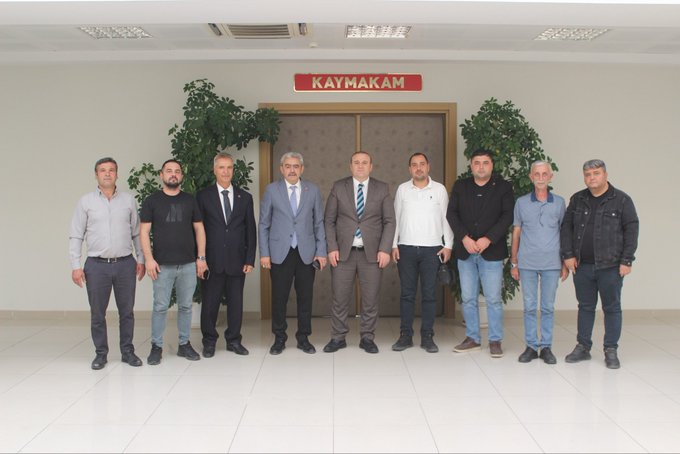 MHP Köşk İlçe Başkanı ve Heyet Kaymakamı Ziyaret Etti