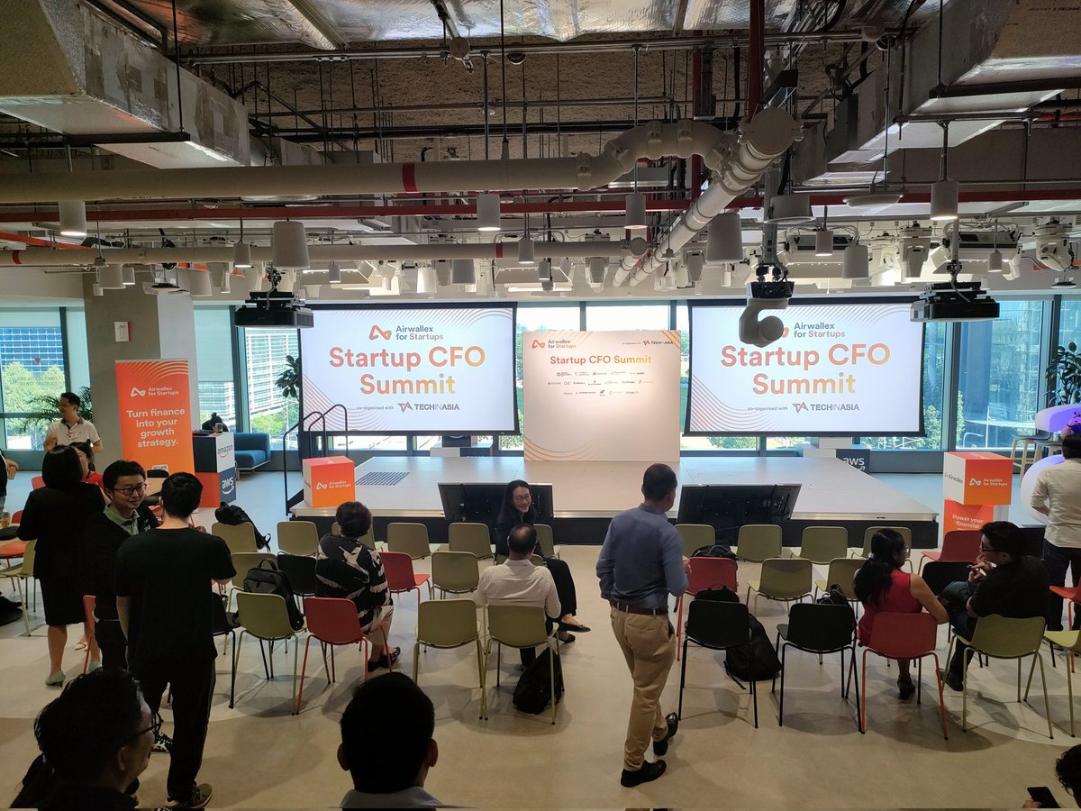 DeepInsightLabs's tweet image. Startup CFO Summit (CEO and COO welcomed too) by Airwallex for Startup and Tech In Asia