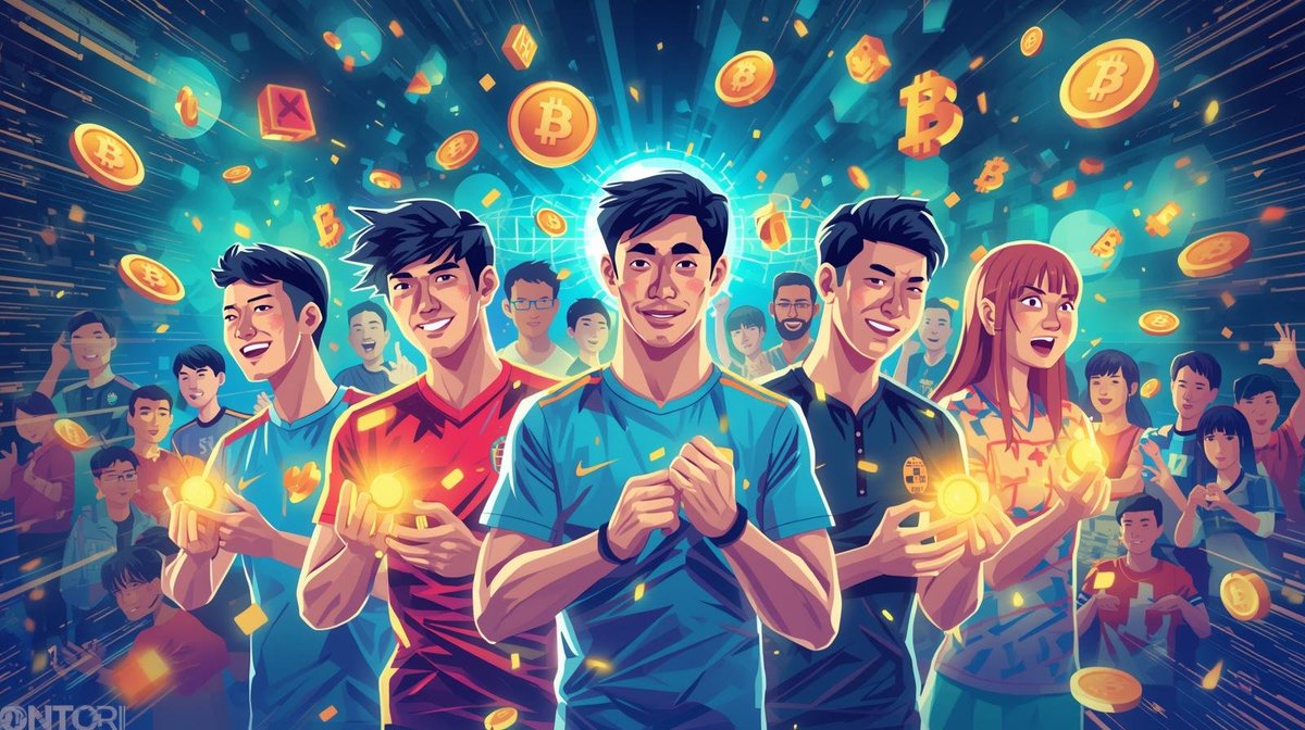 baffahweb3's tweet image. Rise and grind sports fam ⚡  
@SCORProtocol isn’t just talk — it’s where fans play, compete, and actually earn $SCOR.  
Every click, every game, every win builds your on-chain legacy.  
The fan economy is alive, and we’re early.  
@wallchain