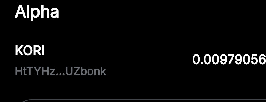 I didn’t realize <a href="/Bybit_Official/">Bybit</a> was on verge of listing $KORI