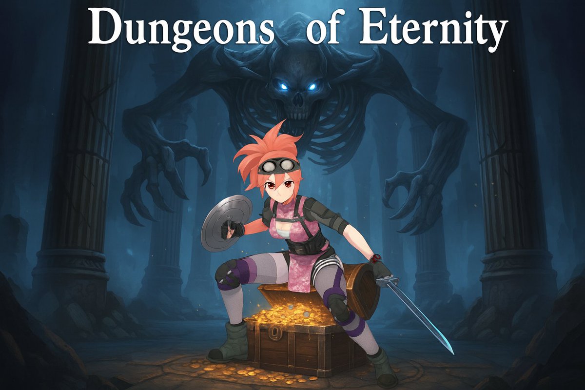 TohChika3's tweet image. #DungeonsOfEternity　その4 チカチカ生配信！！
10/28 ㈫きょう夜８時半
ライブリンクはリプ欄にはりつけまーす