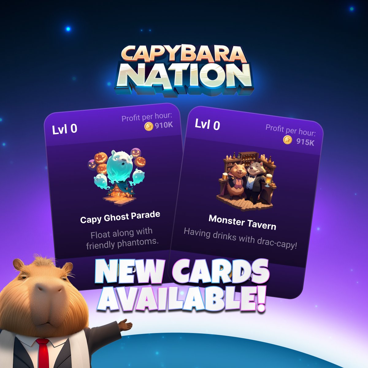 Capybara Nation - $BARA is live on Crypto.com tweet media