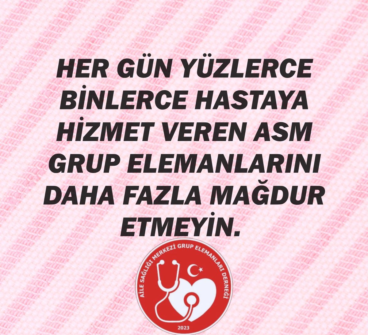 Özlük mali idari haklar ve sağlıkçı sıfatı talebimiz haklı bir arayıştır

#AsmGrubaMüjdeNeZaman