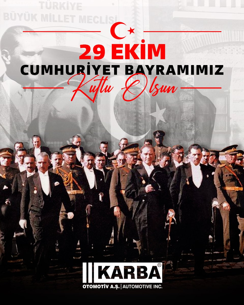 29 Ekim Cumhuriyet Bayramımız kutlu olsun. 🇹🇷

#29Ekim #CumhuriyetBayramı