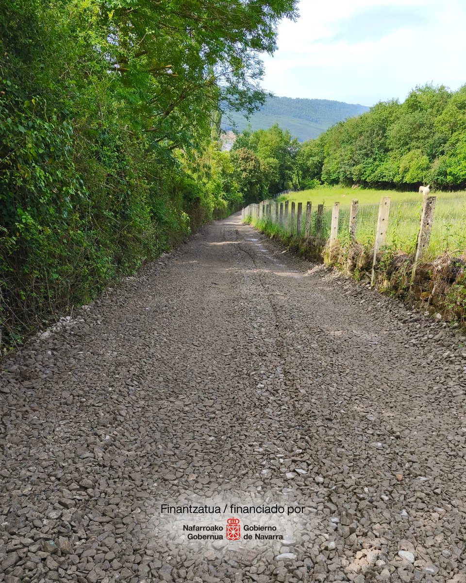 🚲Bizikleta bidea aurrera!
Ziorditik Urdian arteko bidea amaituta!

🚲 La Vía Ciclable avanza
El tramo entre Ziordi y Urdiain, ¡terminado!