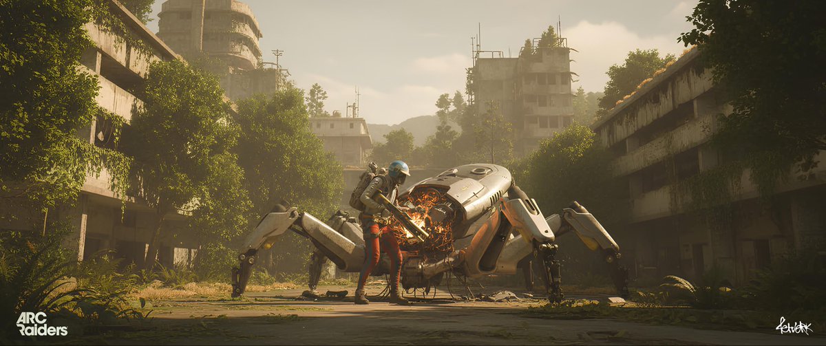 My fan art for <a href="/ARCRaidersGame/">ARC Raiders</a> 

download for widescreen 3440x1440
ibb.co/tTb0KfdX
ibb.co/svKZZfxx

#ArcRaiders