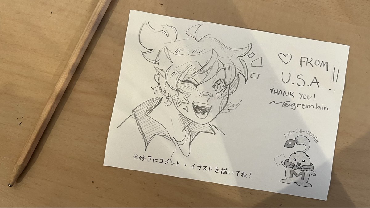 gremlain's tweet image. sry for not posting gang, here’s a grem scrib from today ✌️