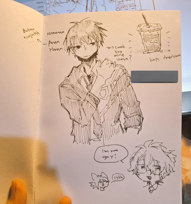 Yipii sketchbook baruu 